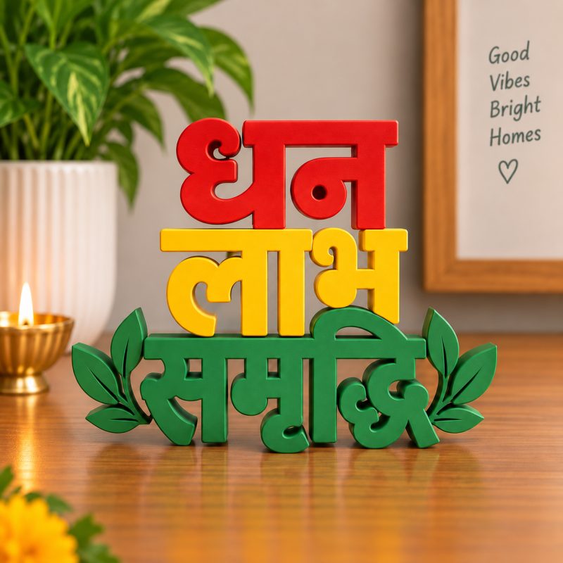 Home Decor - 'धन • लाभ • समृद्धि'