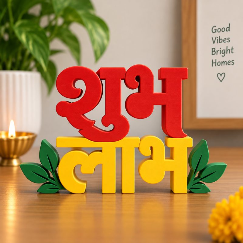 Diwali Home Decor - 'शुभ लाभ'